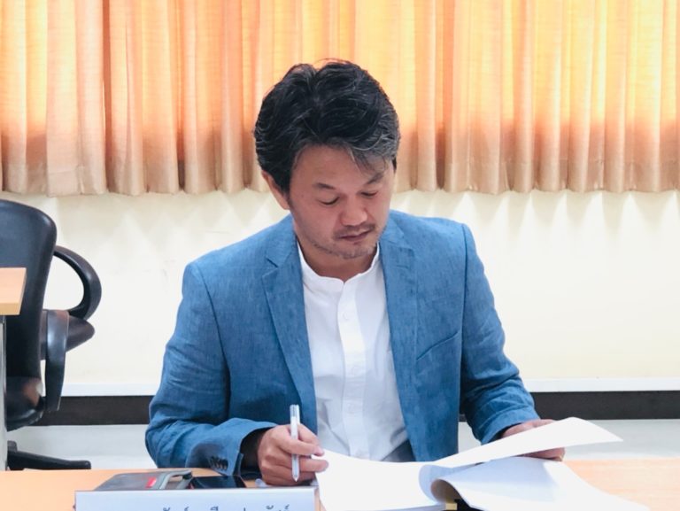 ประชุมคณะกรรมการพัฒนาหลักสูตรรัฐประศาสนศาสตรบัณฑิต หลักสูตรปรับปรุง พ.ศ. 2563 ครั้งที่ 1