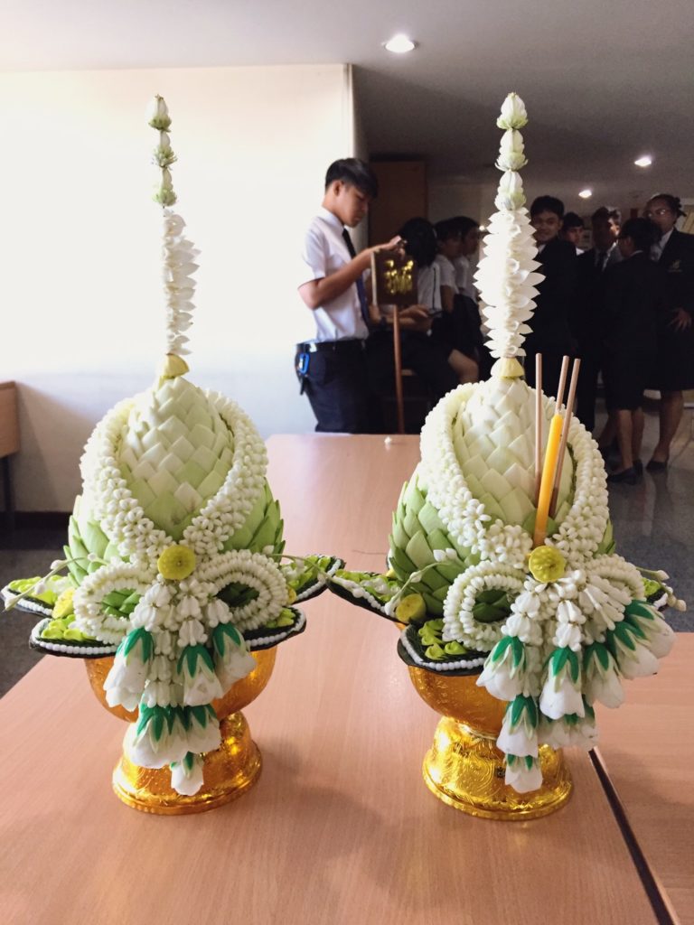 พิธีไหว้ครูน้อมรำลึกพระคุณครูอาจารย์ ประจำปีการศึกษา 2562